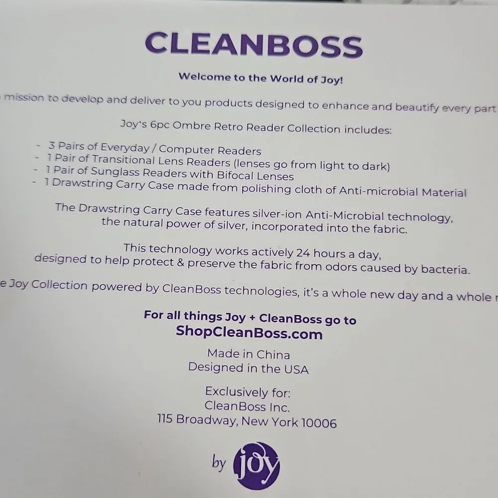 Cleanboss OmbrebretronJoy